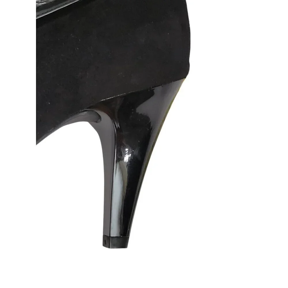 Sexy Women's Little Black Bootie Boots Unisa Europa‎ Shoes 39 8.5